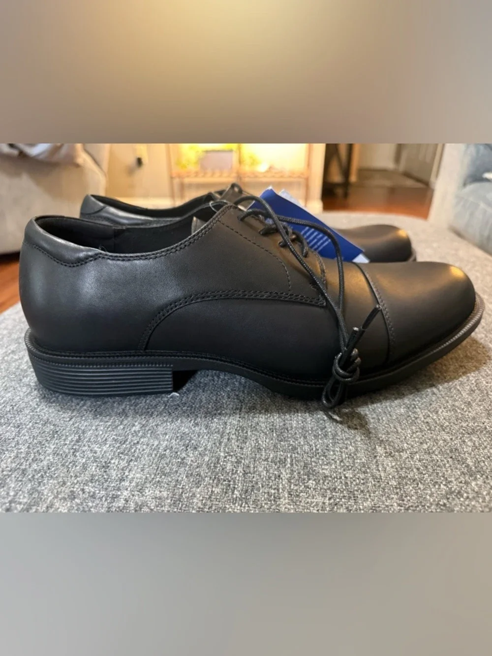 Shoes For Crews Senator Oxford Shoes Slip Resistant Work Dress Black Mens 13